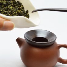 Amazon.co.jp: 天香茶行 六君子茶道具 黒檀製花瓶 【 茶器 茶具